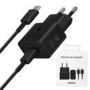 Samsung Super Fast Travel Charger 25W + Type-C To Type-C Cable (EP-T2510XBEGEU) - Black