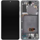 Samsung Galaxy S21 5G (G991B) Display + Digitizer Soft OLED (With Fame) - Black