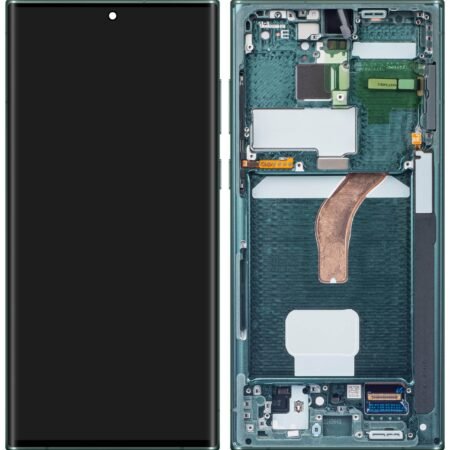 Samsung Galaxy S22 Ultra 5G (S908B) (GH82-27488D/GH82-27489D ) Display Complete - Green